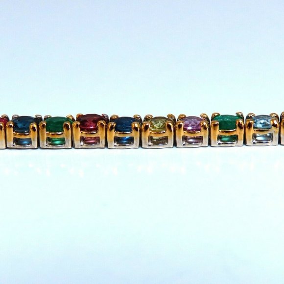 8ct natural ruby emerald sapphires tourmaline tenn - Picture 3 of 5